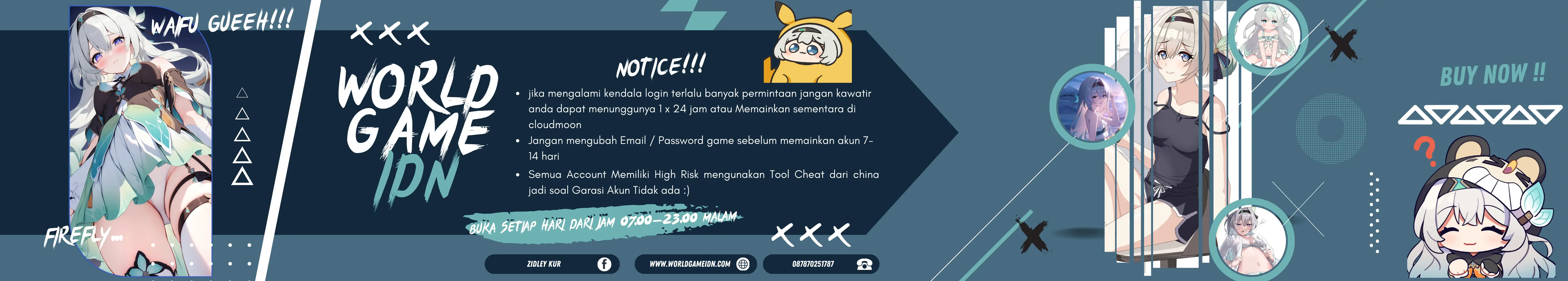 [Asia] Akun Siap Gacha Honkai Star Rail 48-49k jade Random Mc Ex HACK